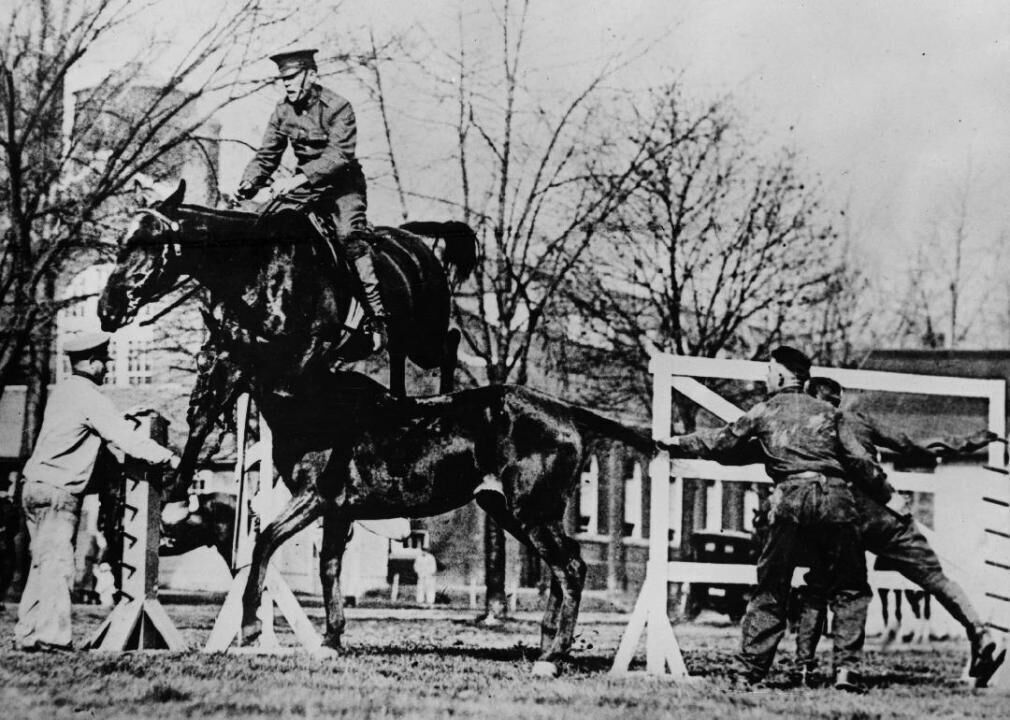 1931: US Army wins International Military Team Trophy